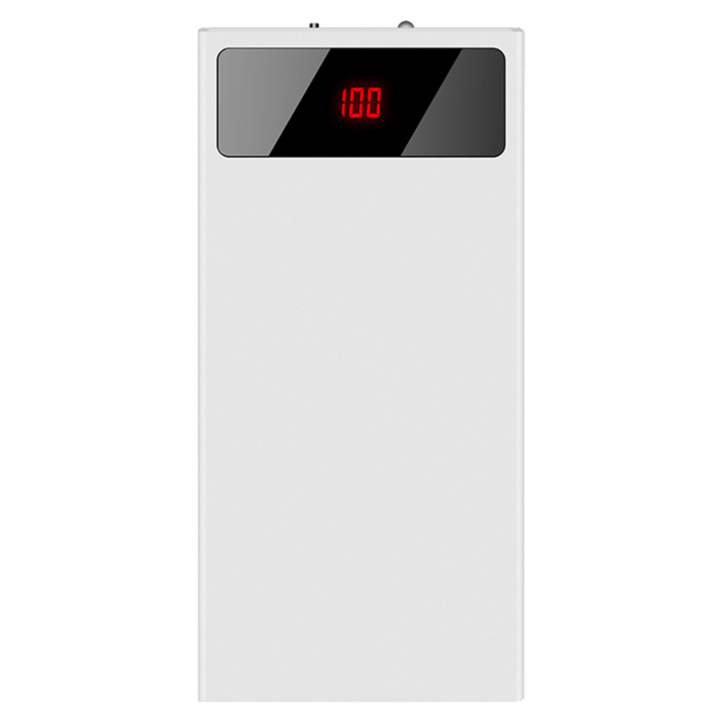 20000mAh Power Bank Ultra-thin Phone Charger Dual USB Port Flashlight.