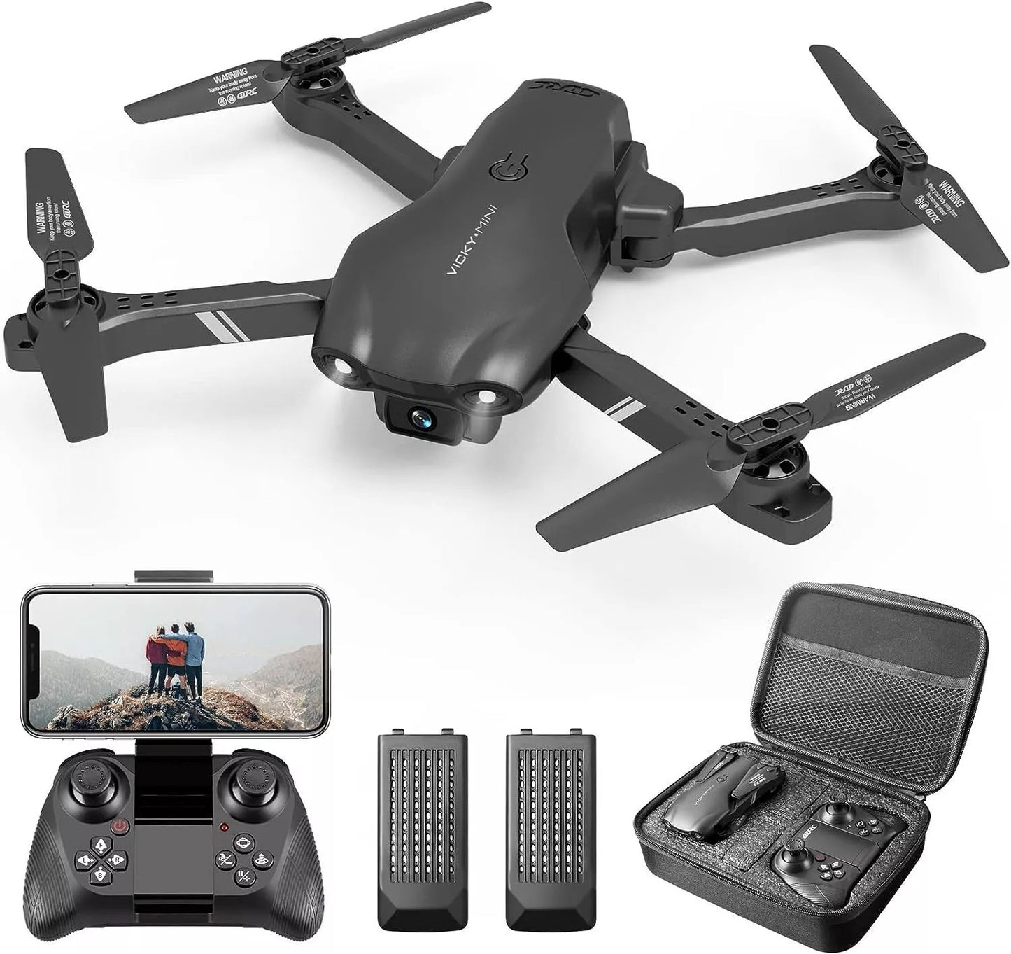 V13 RC Drone 6K HD Dual Camera Foldable Quadcopter Camera Drone