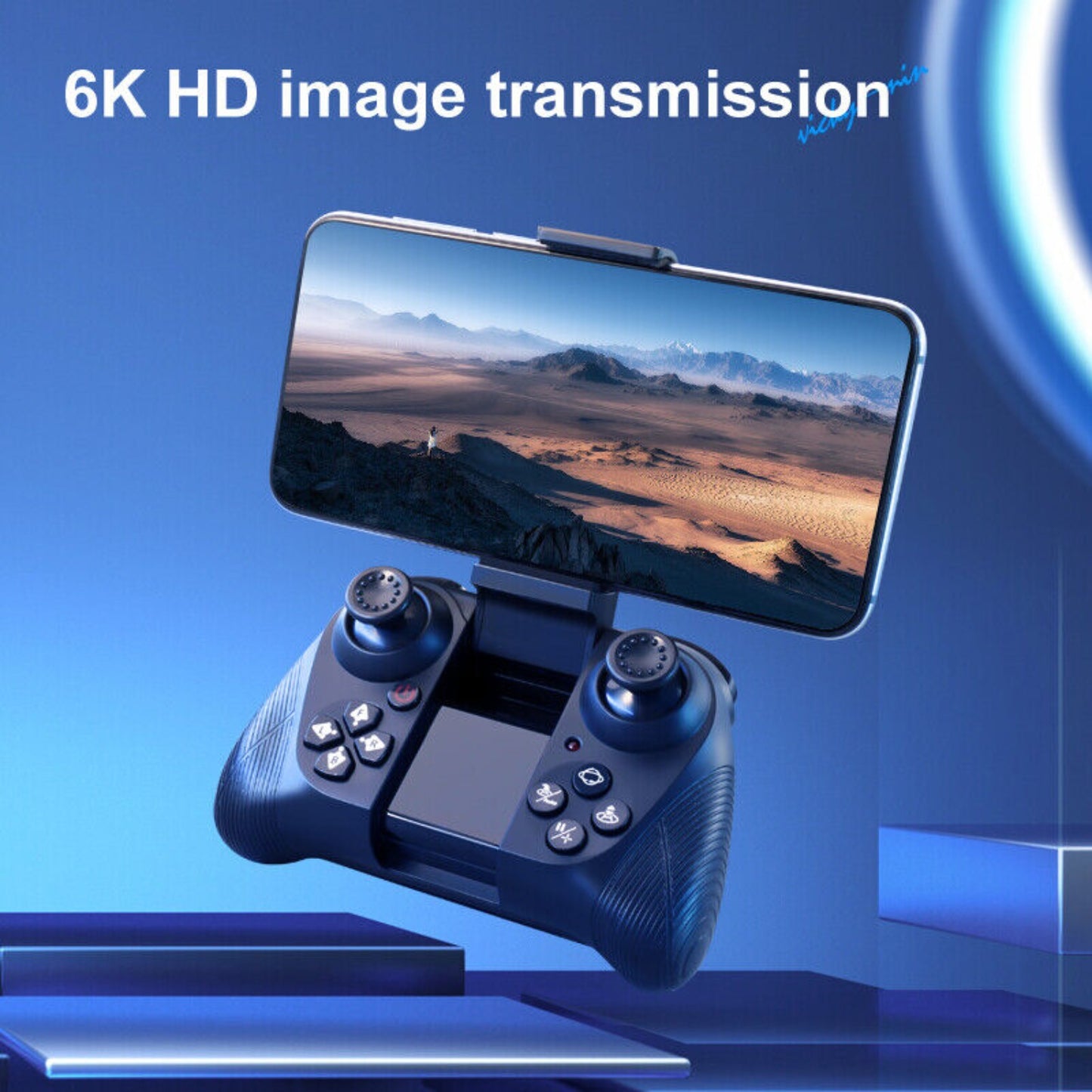 V13 RC Drone 6K HD Dual Camera Foldable Quadcopter Camera Drone